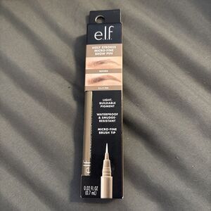 e.l.f. Holy Strokes Micro-Fine Brow Pen Taupe Waterproof Eyebrow Definer 0.02